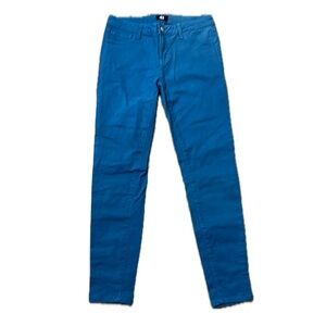 CB Los Angeles Skinny Moroccan Teal Blue Skinny Soft Jeggings Pants Size 9